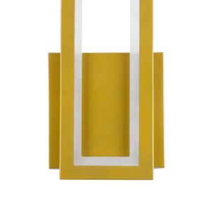 GloboStar® TIARA 61328 Φωτιστικό Τοίχου – Απλίκα Design LED CCT 12W 1440lm 360° AC 220-240V – Εναλλαγή Φωτισμού μέσω Διακόπτη On/Off All In One Ψυχρό 6000k+Φυσικό 4500k+Θερμό 2700k Μ12.5 x Π4 x Υ32cm – Χρυσό – 3 Years Warranty