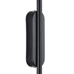 GloboStar® HARLEM 61331 Φωτιστικό Τοίχου – Απλίκα Design LED CCT 9W 1080lm 120° AC 220-240V – Εναλλαγή Φωτισμού μέσω Διακόπτη On/Off All In One Ψυχρό 6000k+Φυσικό 4500k+Θερμό 2700k Μ5 x Π4 x Υ60cm – Μαύρο – 3 Years Warranty