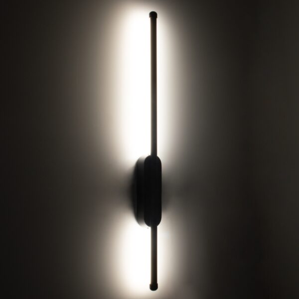 GloboStar® HARLEM 61332 Φωτιστικό Τοίχου – Απλίκα Design LED CCT 9W 1080lm 120° AC 220-240V – Εναλλαγή Φωτισμού μέσω Διακόπτη On/Off All In One Ψυχρό 6000k+Φυσικό 4500k+Θερμό 2700k Μ5 x Π4 x Υ60cm – Χρυσό – 3 Years Warranty