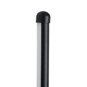 GloboStar® HARLEM 61335 Φωτιστικό Τοίχου – Απλίκα Design LED CCT 18W 2160lm 120° AC 220-240V – Εναλλαγή Φωτισμού μέσω Διακόπτη On/Off All In One Ψυχρό 6000k+Φυσικό 4500k+Θερμό 2700k Μ5 x Π4 x Υ120cm – Μαύρο – 3 Years Warranty