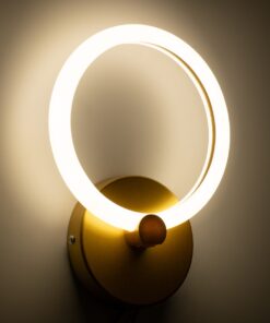 GloboStar® MATILDA 61339 Φωτιστικό Τοίχου – Απλίκα Design LED CCT 8W 960lm 360° AC 220-240V – Εναλλαγή Φωτισμού μέσω Διακόπτη On/Off All In One Ψυχρό 6000k+Φυσικό 4500k+Θερμό 2700k Μ20 x Π5 x Υ25.5cm – Μαύρο – 3 Years Warranty