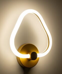 GloboStar® REGINA 61341 Φωτιστικό Τοίχου – Απλίκα Design LED CCT 8W 960lm 360° AC 220-240V – Εναλλαγή Φωτισμού μέσω Διακόπτη On/Off All In One Ψυχρό 6000k+Φυσικό 4500k+Θερμό 2700k Μ25 x Π7 x Υ28.5cm – Μαύρο – 3 Years Warranty