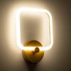 GloboStar® ELIZA 61343 Φωτιστικό Τοίχου – Απλίκα Design LED CCT 8W 960lm 360° AC 220-240V – Εναλλαγή Φωτισμού μέσω Διακόπτη On/Off All In One Ψυχρό 6000k+Φυσικό 4500k+Θερμό 2700k Μ22 x Π5 x Υ28.5cm – Μαύρο – 3 Years Warranty