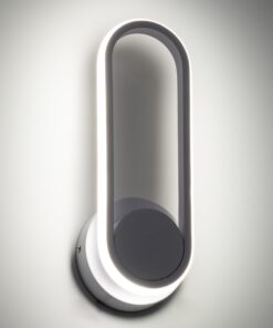 GloboStar® DALLAS 61346 Φωτιστικό Τοίχου – Απλίκα Design LED CCT 12W 1440lm 360° AC 220-240V – Εναλλαγή Φωτισμού μέσω Διακόπτη On/Off All In One Ψυχρό 6000k+Φυσικό 4500k+Θερμό 2700k Μ12 x Π6.5 x Υ32cm – Λευκό – 3 Years Warranty