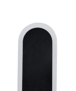 GloboStar® HOUSTON 61347 Φωτιστικό Τοίχου – Απλίκα Design LED CCT 18W 2160lm 360° AC 220-240V – Εναλλαγή Φωτισμού μέσω Διακόπτη On/Off All In One Ψυχρό 6000k+Φυσικό 4500k+Θερμό 2700k Μ6 x Π3 x Υ60cm – Μαύρο – 3 Years Warranty