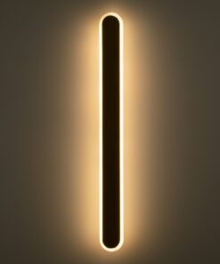 GloboStar® HOUSTON 61348 Φωτιστικό Τοίχου – Απλίκα Design LED CCT 18W 2160lm 360° AC 220-240V – Εναλλαγή Φωτισμού μέσω Διακόπτη On/Off All In One Ψυχρό 6000k+Φυσικό 4500k+Θερμό 2700k Μ6 x Π3 x Υ60cm – Χρυσό – 3 Years Warranty