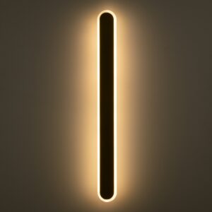 GloboStar® HOUSTON 61348 Φωτιστικό Τοίχου – Απλίκα Design LED CCT 18W 2160lm 360° AC 220-240V – Εναλλαγή Φωτισμού μέσω Διακόπτη On/Off All In One Ψυχρό 6000k+Φυσικό 4500k+Θερμό 2700k Μ6 x Π3 x Υ60cm – Χρυσό – 3 Years Warranty