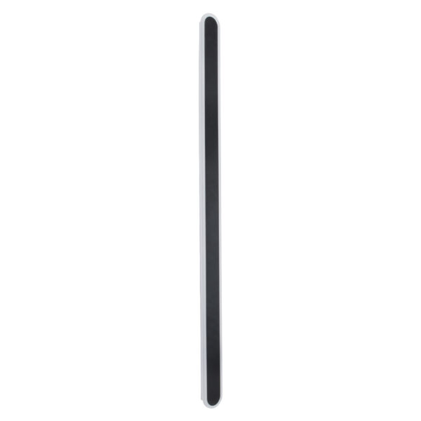 GloboStar® HOUSTON 61349 Φωτιστικό Τοίχου – Απλίκα Design LED CCT 24W 2880lm 360° AC 220-240V – Εναλλαγή Φωτισμού μέσω Διακόπτη On/Off All In One Ψυχρό 6000k+Φυσικό 4500k+Θερμό 2700k Μ6 x Π3 x Υ100cm – Μαύρο – 3 Years Warranty