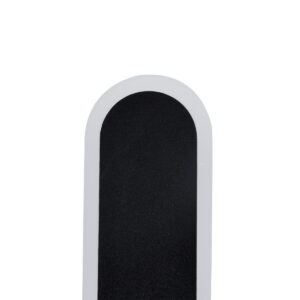 GloboStar® HOUSTON 61349 Φωτιστικό Τοίχου – Απλίκα Design LED CCT 24W 2880lm 360° AC 220-240V – Εναλλαγή Φωτισμού μέσω Διακόπτη On/Off All In One Ψυχρό 6000k+Φυσικό 4500k+Θερμό 2700k Μ6 x Π3 x Υ100cm – Μαύρο – 3 Years Warranty