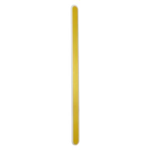 GloboStar® HOUSTON 61350 Φωτιστικό Τοίχου – Απλίκα Design LED CCT 24W 2880lm 360° AC 220-240V – Εναλλαγή Φωτισμού μέσω Διακόπτη On/Off All In One Ψυχρό 6000k+Φυσικό 4500k+Θερμό 2700k Μ6 x Π3 x Υ100cm – Χρυσό – 3 Years Warranty