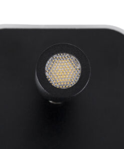 GloboStar® LADY-O 61363 Μοντέρνο Φωτιστικό Τοίχου – Απλίκα Ξενοδοχείου Bed Side LED 10W 1000lm 36° & 360° AC 220-240V – Reading Light & Κρυφός Φωτισμός – Φορτιστής USB 3A – Μ10.5 x Π10 x Υ18.5cm – Φυσικό Λευκό 4500K – Μαύρο – 3 Χρόνια Εγγύηση