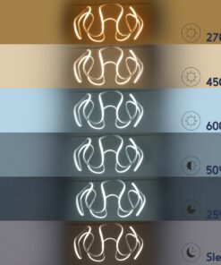 GloboStar® DEXTER 60498 Κρεμαστό Φωτιστικό Οροφής Design LED CCT 72W 8064lm 300° AC 220-240V – Εναλλαγή Φωτισμού μέσω Τηλεχειριστηρίου All In One Ψυχρό 6000k+Φυσικό 4500k+Θερμό 2700k Dimmable Φ56cm – Νίκελ Ασημί Βούρτσας – 3 Years Warranty