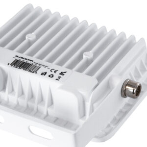 GloboStar® ATLAS 61404 Επαγγελματικός Προβολέας LED 10W 1250lm 120° AC 220-240V – Αδιάβροχος IP67 – Μ10 x Π2 x Υ8cm – Λευκό – Ψυχρό Λευκό 6000K – LUMILEDS Chips – TÜV Rheinland Certified – 5 Years Warranty