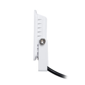 GloboStar® ATLAS 61406 Επαγγελματικός Προβολέας LED 10W 1150lm 120° AC 220-240V – Αδιάβροχος IP67 – Μ10 x Π2 x Υ8cm – Λευκό – Θερμό Λευκό 2700K – LUMILEDS Chips – TÜV Rheinland Certified – 5 Years Warranty