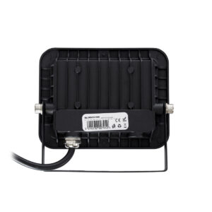 GloboStar® ATLAS 61410 Επαγγελματικός Προβολέας LED 20W 2500lm 120° AC 220-240V – Αδιάβροχος IP67 – Μ12 x Π2.5 x Υ9.5cm – Μαύρο – Ψυχρό Λευκό 6000K – LUMILEDS Chips – TÜV Rheinland Certified – 5 Years Warranty