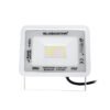 GloboStar® ATLAS 61414 Επαγγελματικός Προβολέας LED 30W 3600lm 120° AC 220-240V – Αδιάβροχος IP67 – Μ16 x Π2.5 x Υ12.5cm – Λευκό – Φυσικό Λευκό 4500K – LUMILEDS Chips – TÜV Rheinland Certified – 5 Years Warranty
