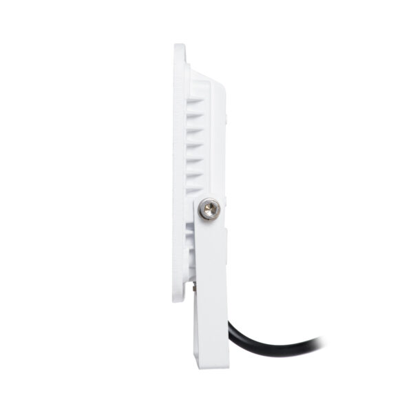 GloboStar® ATLAS 61414 Επαγγελματικός Προβολέας LED 30W 3600lm 120° AC 220-240V – Αδιάβροχος IP67 – Μ16 x Π2.5 x Υ12.5cm – Λευκό – Φυσικό Λευκό 4500K – LUMILEDS Chips – TÜV Rheinland Certified – 5 Years Warranty