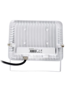 GloboStar® ATLAS 61414 Επαγγελματικός Προβολέας LED 30W 3600lm 120° AC 220-240V – Αδιάβροχος IP67 – Μ16 x Π2.5 x Υ12.5cm – Λευκό – Φυσικό Λευκό 4500K – LUMILEDS Chips – TÜV Rheinland Certified – 5 Years Warranty