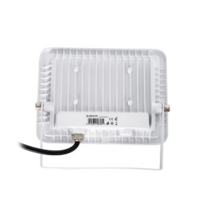 GloboStar® ATLAS 61414 Επαγγελματικός Προβολέας LED 30W 3600lm 120° AC 220-240V – Αδιάβροχος IP67 – Μ16 x Π2.5 x Υ12.5cm – Λευκό – Φυσικό Λευκό 4500K – LUMILEDS Chips – TÜV Rheinland Certified – 5 Years Warranty