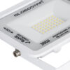 GloboStar® ATLAS 61414 Επαγγελματικός Προβολέας LED 30W 3600lm 120° AC 220-240V – Αδιάβροχος IP67 – Μ16 x Π2.5 x Υ12.5cm – Λευκό – Φυσικό Λευκό 4500K – LUMILEDS Chips – TÜV Rheinland Certified – 5 Years Warranty