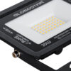 GloboStar® ATLAS 61418 Επαγγελματικός Προβολέας LED 30W 3450lm 120° AC 220-240V – Αδιάβροχος IP67 – Μ16 x Π2.5 x Υ12.5cm – Μαύρο – Θερμό Λευκό 2700K – LUMILEDS Chips – TÜV Rheinland Certified – 5 Years Warranty