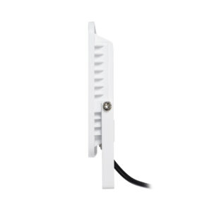 GloboStar® ATLAS 61419 Επαγγελματικός Προβολέας LED 50W 6250lm 120° AC 220-240V – Αδιάβροχος IP67 – Μ21 x Π3.5 x Υ16cm – Λευκό – Ψυχρό Λευκό 6000K – LUMILEDS Chips – TÜV Rheinland Certified – 5 Years Warranty