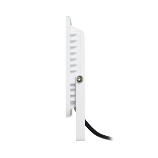 GloboStar® ATLAS 61419 Επαγγελματικός Προβολέας LED 50W 6250lm 120° AC 220-240V – Αδιάβροχος IP67 – Μ21 x Π3.5 x Υ16cm – Λευκό – Ψυχρό Λευκό 6000K – LUMILEDS Chips – TÜV Rheinland Certified – 5 Years Warranty