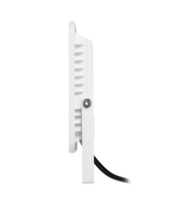 GloboStar® ATLAS 61420 Επαγγελματικός Προβολέας LED 50W 6000lm 120° AC 220-240V – Αδιάβροχος IP67 – Μ21 x Π3.5 x Υ16cm – Λευκό – Φυσικό Λευκό 4500K – LUMILEDS Chips – TÜV Rheinland Certified – 5 Years Warranty