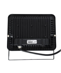 GloboStar® ATLAS 61422 Επαγγελματικός Προβολέας LED 50W 6250lm 120° AC 220-240V – Αδιάβροχος IP67 – Μ21 x Π3.5 x Υ16cm – Μαύρο – Ψυχρό Λευκό 6000K – LUMILEDS Chips – TÜV Rheinland Certified – 5 Years Warranty