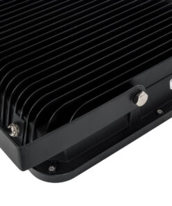 GloboStar® TITAN 61435 Επαγγελματικός Προβολέας για Γήπεδα Tennis & Ποδοσφαίρου 5×5 LED 390W 48750lm 60°x90° FishEye AC 220-240V – Αδιάβροχος IP67 – Μ32 x Π8 x Υ35cm – Μαύρο – Φυσικό Λευκό 5000K – LUMILEDS Chips – TÜV Rheinland Certified – 5 Χρόνια Εγγύηση