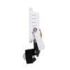 GloboStar® AURORA 61438 Επαγγελματικός Προβολέας LED 20W 2500lm 120° AC 220-240V με Ενσωματωμένο Ρυθμιζόμενο Αισθητήρα Κίνησης PIR – Αδιάβροχος IP67 – Μ12 x Π5 x Υ14.5cm – Λευκό – Ψυχρό Λευκό 6000K – LUMILEDS Chips – TÜV Rheinland Certified – 3 Years Warranty