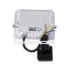 GloboStar® AURORA 61438 Επαγγελματικός Προβολέας LED 20W 2500lm 120° AC 220-240V με Ενσωματωμένο Ρυθμιζόμενο Αισθητήρα Κίνησης PIR – Αδιάβροχος IP67 – Μ12 x Π5 x Υ14.5cm – Λευκό – Ψυχρό Λευκό 6000K – LUMILEDS Chips – TÜV Rheinland Certified – 3 Years Warranty