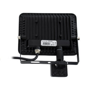 GloboStar® AURORA 61439 Επαγγελματικός Προβολέας LED 30W 3750lm 120° AC 220-240V με Ενσωματωμένο Ρυθμιζόμενο Αισθητήρα Κίνησης PIR – Αδιάβροχος IP67 – Μ16 x Π5 x Υ17.5cm – Μαύρο – Ψυχρό Λευκό 6000K – LUMILEDS Chips – TÜV Rheinland Certified – 3 Years Warranty