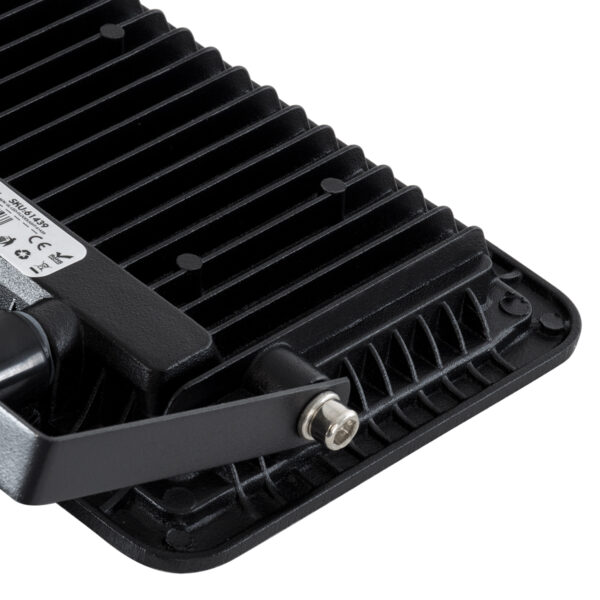 GloboStar® AURORA 61439 Επαγγελματικός Προβολέας LED 30W 3750lm 120° AC 220-240V με Ενσωματωμένο Ρυθμιζόμενο Αισθητήρα Κίνησης PIR – Αδιάβροχος IP67 – Μ16 x Π5 x Υ17.5cm – Μαύρο – Ψυχρό Λευκό 6000K – LUMILEDS Chips – TÜV Rheinland Certified – 3 Years Warranty