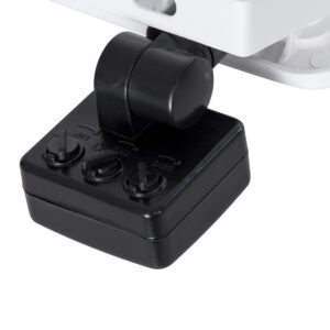 GloboStar® AURORA 61444 Επαγγελματικός Προβολέας LED 100W 12500lm 120° AC 220-240V με Ενσωματωμένο Ρυθμιζόμενο Αισθητήρα Κίνησης PIR – Αδιάβροχος IP67 – Μ25 x Π6.5 x Υ27.5cm – Λευκό – Ψυχρό Λευκό 6000K – LUMILEDS Chips – TÜV Rheinland Certified – 3 Years Warranty
