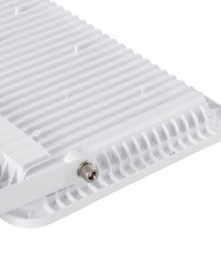 GloboStar® AURORA 61444 Επαγγελματικός Προβολέας LED 100W 12500lm 120° AC 220-240V με Ενσωματωμένο Ρυθμιζόμενο Αισθητήρα Κίνησης PIR – Αδιάβροχος IP67 – Μ25 x Π6.5 x Υ27.5cm – Λευκό – Ψυχρό Λευκό 6000K – LUMILEDS Chips – TÜV Rheinland Certified – 3 Years Warranty