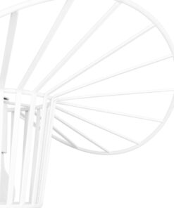 GloboStar® LUMINOVA 61463 Μοντέρνο Κρεμαστό Φωτιστικό Πλέγμα Μονόφωτο 1 x E27 IP20 Λευκό Σχοινί με Λευκό Σύρμα – Μ42 x Π42 x Υ20.5cm