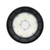 GloboStar® INDUSTRY 61501 LED UFO HIGH BAY 150W 275*SANAN OPTO CHIP 150lm/W 22500lm CRI≥80Ra SDCM<5 90° 85-265VAC 50/60Hz IP65 5000K TÜV SÜD CERTIFIED DRIVER - Μαύρο - Μ26.5 x Π26.5 x Υ15cm - 5 Χρόνια Εγγύηση