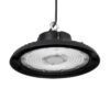 GloboStar® INDUSTRY 61502 LED UFO HIGH BAY 200W 338*SANAN OPTO CHIP 150lm/W 30000lm CRI≥80Ra SDCM<5 90° 85-265VAC 50/60Hz IP65 5000K TÜV SÜD CERTIFIED DRIVER - Μαύρο - Μ30 x Π30 x Υ16cm - 5 Χρόνια Εγγύηση