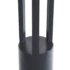 GloboStar® CANCUN 61510 Urban Light Φωτιστικό Πάρκου – Πλατείας – Κήπου Ύψους 3.5 μέτρων LED 40W 5440lm 60° AC100-240VAC IP67 IK09 – D15.5 x H350cm – Anthracite Grey – Φυσικό Λευκό 4000K – LUMILEDS – MEAN WELL DRIVER – 5 Years Warranty