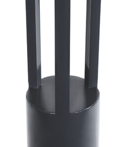 GloboStar® CANCUN 61510 Urban Light Φωτιστικό Πάρκου – Πλατείας – Κήπου Ύψους 3.5 μέτρων LED 40W 5440lm 60° AC100-240VAC IP67 IK09 – D15.5 x H350cm – Anthracite Grey – Φυσικό Λευκό 4000K – LUMILEDS – MEAN WELL DRIVER – 5 Years Warranty