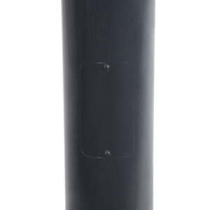 GloboStar® CANCUN 61510 Urban Light Φωτιστικό Πάρκου – Πλατείας – Κήπου Ύψους 3.5 μέτρων LED 40W 5440lm 60° AC100-240VAC IP67 IK09 – D15.5 x H350cm – Anthracite Grey – Φυσικό Λευκό 4000K – LUMILEDS – MEAN WELL DRIVER – 5 Years Warranty