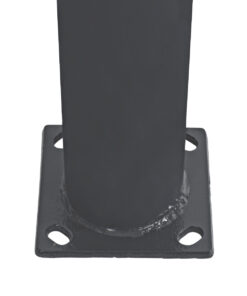 GloboStar® CANCUN 61510 Urban Light Φωτιστικό Πάρκου – Πλατείας – Κήπου Ύψους 3.5 μέτρων LED 40W 5440lm 60° AC100-240VAC IP67 IK09 – D15.5 x H350cm – Anthracite Grey – Φυσικό Λευκό 4000K – LUMILEDS – MEAN WELL DRIVER – 5 Years Warranty