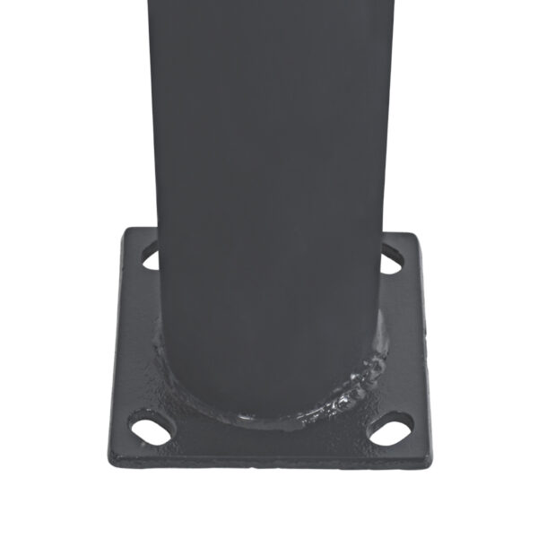 GloboStar® CANCUN 61510 Urban Light Φωτιστικό Πάρκου – Πλατείας – Κήπου Ύψους 3.5 μέτρων LED 40W 5440lm 60° AC100-240VAC IP67 IK09 – D15.5 x H350cm – Anthracite Grey – Φυσικό Λευκό 4000K – LUMILEDS – MEAN WELL DRIVER – 5 Years Warranty