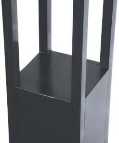 GloboStar® MONTERREY 61511 Urban Light Φωτιστικό Πάρκου – Πλατείας – Κήπου Ύψους 2 μέτρων LED 40W 5440lm 60° AC100-240VAC IP67 IK09 – Μ20 x Π20 x Υ200cm – Anthracite Grey – Φυσικό Λευκό 4000K – LUMILEDS – MEAN WELL DRIVER – 5 Years Warranty