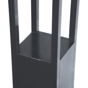 GloboStar® MONTERREY 61511 Urban Light Φωτιστικό Πάρκου – Πλατείας – Κήπου Ύψους 2 μέτρων LED 40W 5440lm 60° AC100-240VAC IP67 IK09 – Μ20 x Π20 x Υ200cm – Anthracite Grey – Φυσικό Λευκό 4000K – LUMILEDS – MEAN WELL DRIVER – 5 Years Warranty