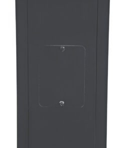 GloboStar® MONTERREY 61511 Urban Light Φωτιστικό Πάρκου – Πλατείας – Κήπου Ύψους 2 μέτρων LED 40W 5440lm 60° AC100-240VAC IP67 IK09 – Μ20 x Π20 x Υ200cm – Anthracite Grey – Φυσικό Λευκό 4000K – LUMILEDS – MEAN WELL DRIVER – 5 Years Warranty