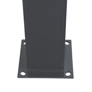 GloboStar® MONTERREY 61512 Urban Light Φωτιστικό Πάρκου – Πλατείας – Κήπου Ύψους 3.5 μέτρων LED 40W 5440lm 60° AC100-240VAC IP67 IK09 – Μ20 x Π20 x Υ350cm – Anthracite Grey – Φυσικό Λευκό 4000K – LUMILEDS – MEAN WELL DRIVER – 5 Years Warranty