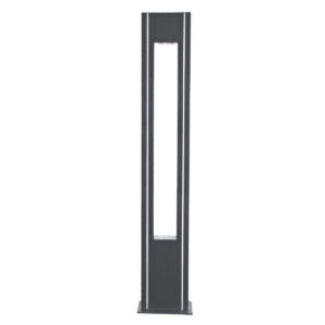 GloboStar® MERIDA 61513 Urban Light Φωτιστικό Πάρκου – Πλατείας – Κήπου Ύψους 2 μέτρων LED 40W 5440lm 60° AC100-240VAC IP67 IK09 – Μ32 x Π13 x Υ200cm – Anthracite Grey – Φυσικό Λευκό 4000K – LUMILEDS – MEAN WELL DRIVER – 5 Years Warranty