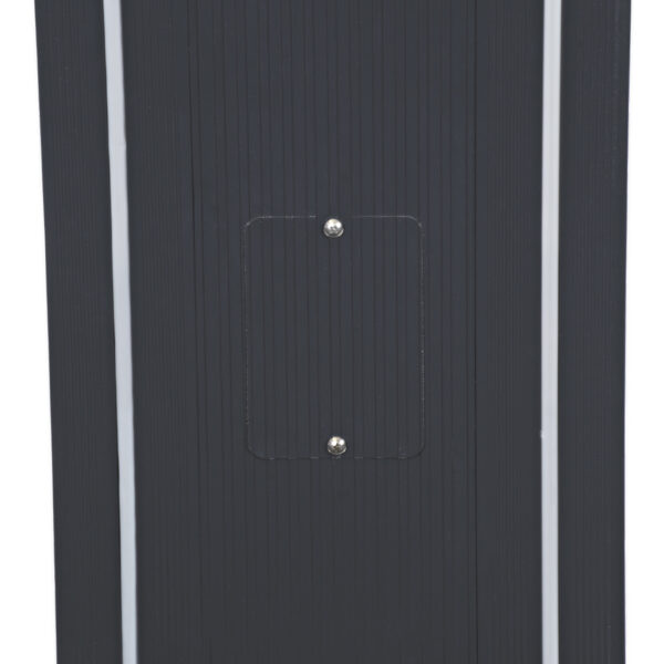 GloboStar® MERIDA 61513 Urban Light Φωτιστικό Πάρκου – Πλατείας – Κήπου Ύψους 2 μέτρων LED 40W 5440lm 60° AC100-240VAC IP67 IK09 – Μ32 x Π13 x Υ200cm – Anthracite Grey – Φυσικό Λευκό 4000K – LUMILEDS – MEAN WELL DRIVER – 5 Years Warranty